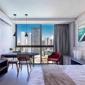 Apartamento Rooftop #1308 - Estudio Em Boa Viagem By Carpediem, Recife